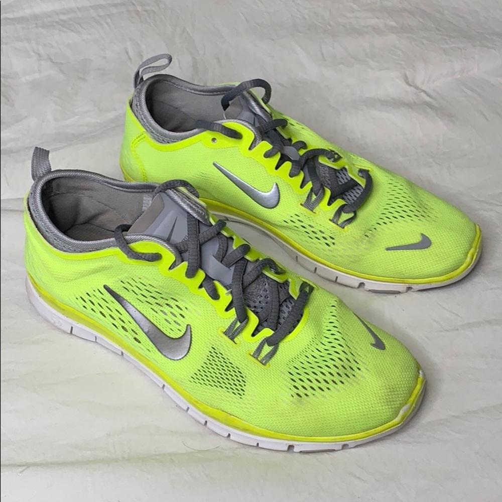 Nike neon sneakers